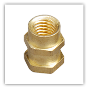 Brass Hex Inserts - 1