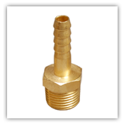 Brass Hose Nipple - 5